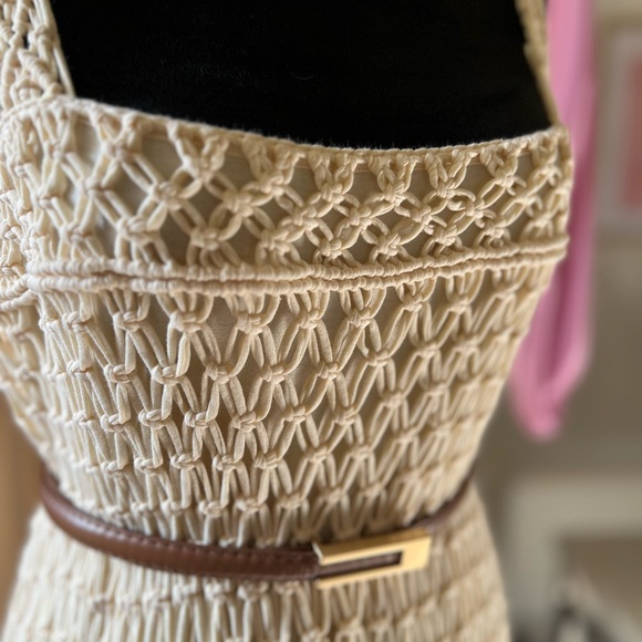 NWT Hand Crochet Massimo Dutti dress - Picture 2 of 11